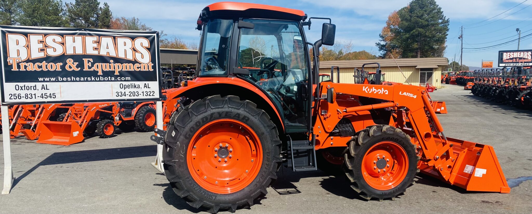 Kubota M Hdc Cab And Loader Beshears Tractor Equipment